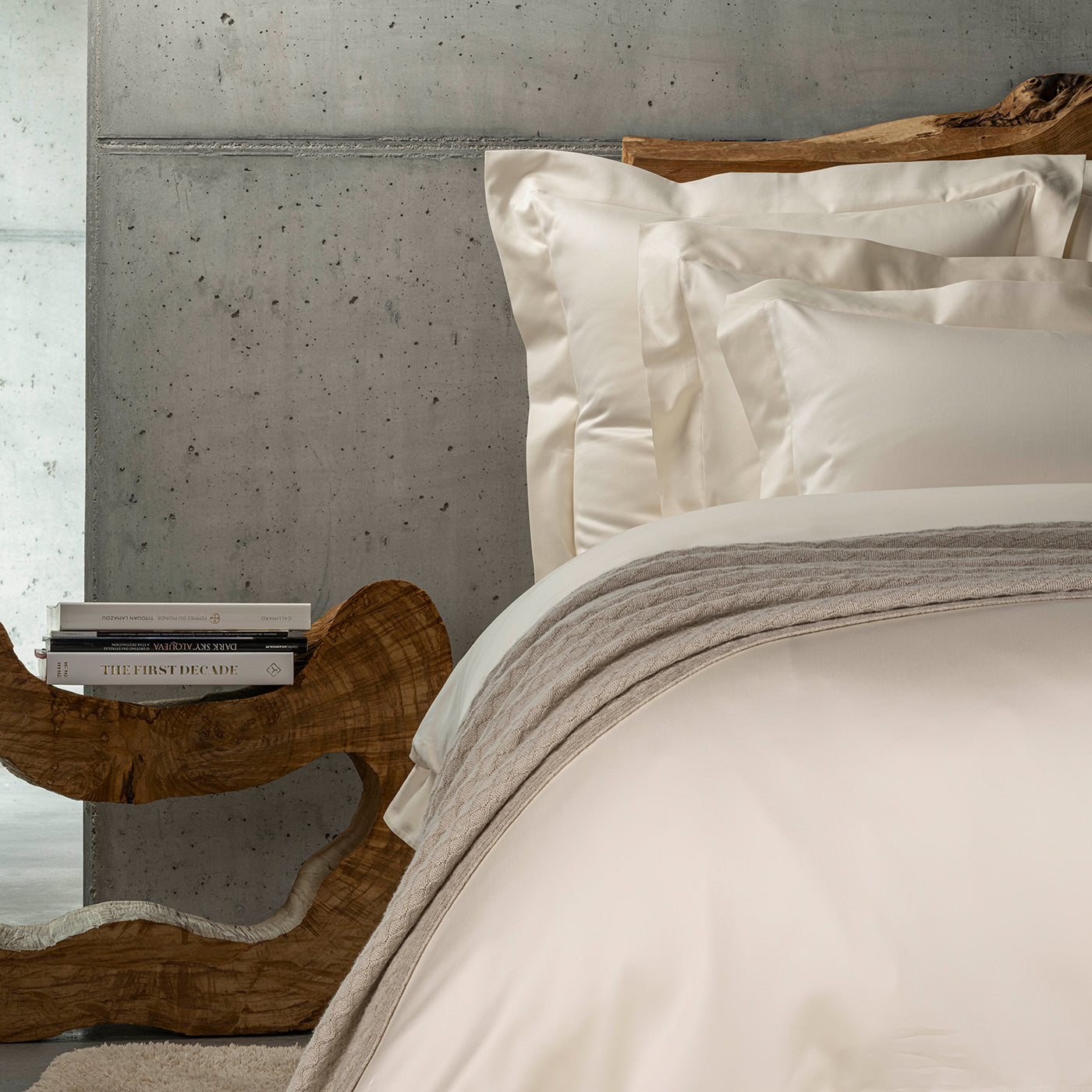 Capela - Housse de couette en satin 1000 fils