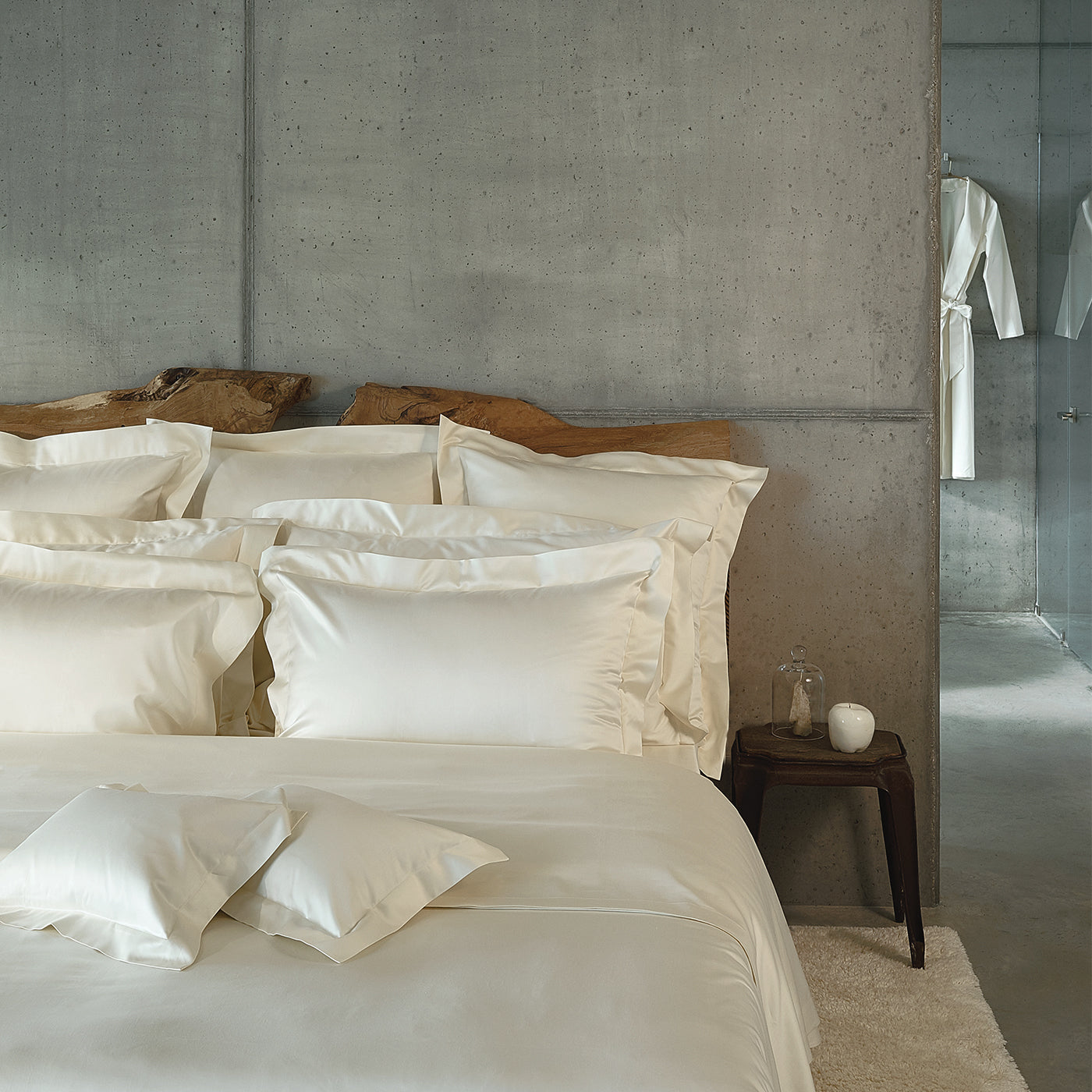 Capela - Housse de couette en satin 1000 fils