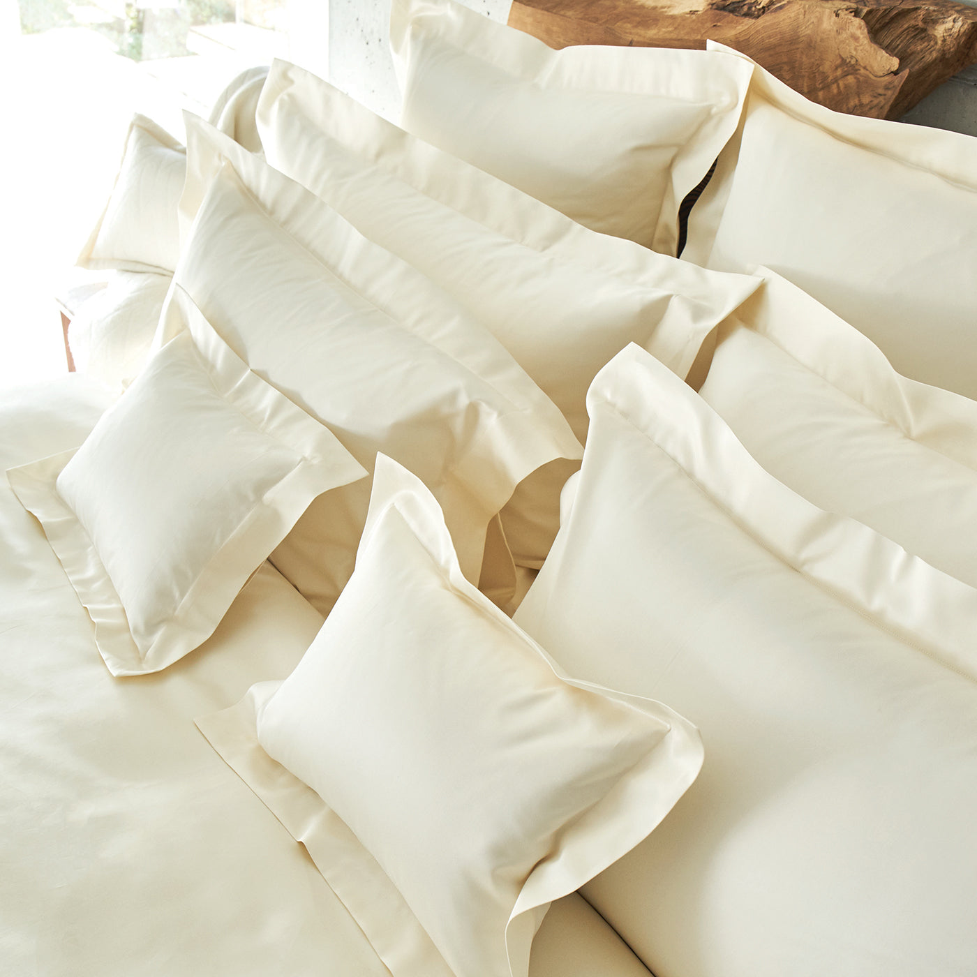 Capela - Taie d'oreiller en satin 1000 fils