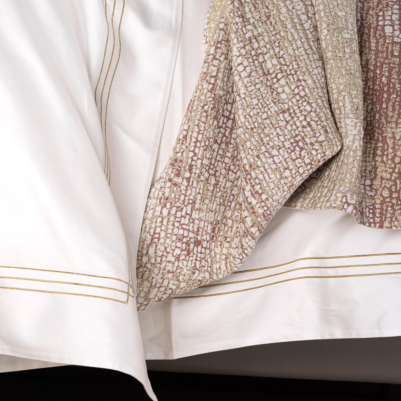 Housse de couette en satin Quadra 